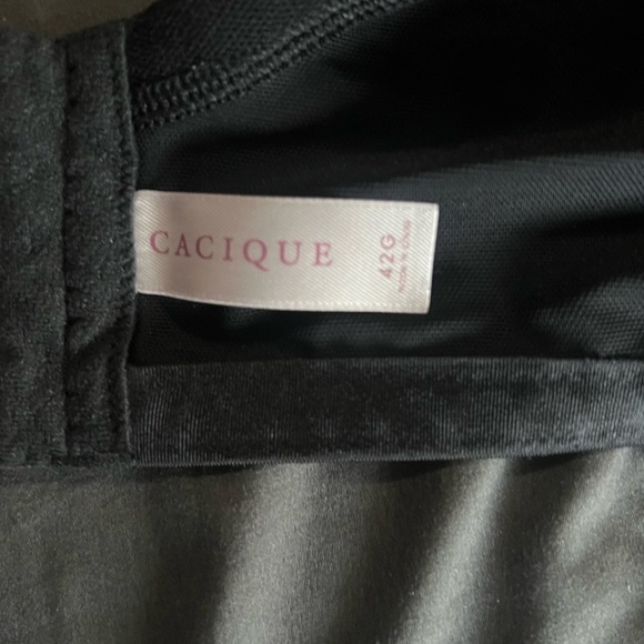 CACIQUE Bra black 42G - Picture 4 of 4